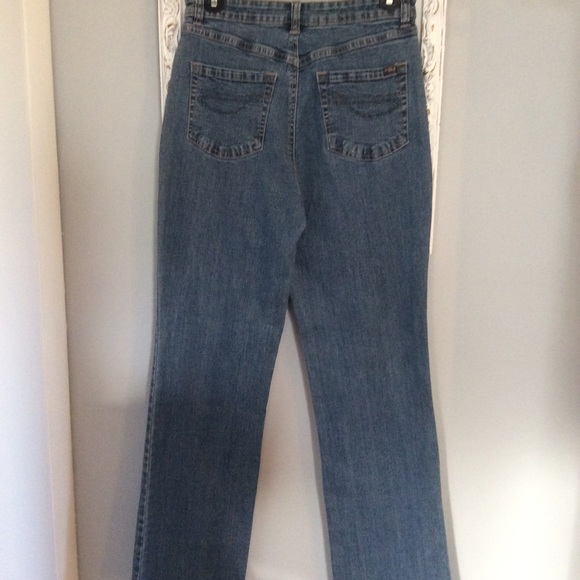 Harley Davidson Jeans Bootcut Moto Denim 8 Petite - Picture 7 of 8